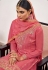 Georgette indo western lehenga choli in Pink colour 891