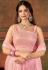 Georgette circular lehenga choli in Pink colour 3003