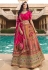 Banarasi silk circular lehenga choli in Mustard colour 10231