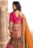 Banarasi silk circular lehenga choli in Multicolor colour 10237