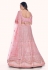 Soft net circular lehenga choli in Pink colour 36026