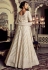 Georgette circular lehenga choli in Off white colour 51001