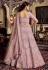 Georgette circular lehenga choli in Pink colour 51002