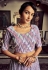Georgette circular lehenga choli in Lavender colour 51007