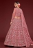 Soft net circular lehenga choli in Pink colour 7905