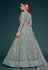 Soft net circular lehenga choli in Sky blue colour 7906