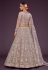 Soft net circular lehenga choli in Light pink colour 7907