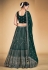 Georgette circular lehenga choli in Green colour 1703