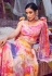 Silk readymade circular lehenga choli in Pink colour 2314