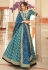 Art silk a line lehenga choli in Blue colour 7426