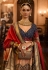 Silk circular lehenga choli in Red colour 1159