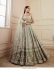 Bollywood Model Grey embroidered designer lehenga choli