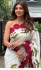 Bollywood Shilpa Shetty Inspired White modal silk saree