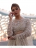 Bollywood Jacqueline Fernandez inspired net white saree