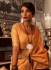 Yellow Satin Silk Party Wear Kanchivaram Saree SAMBHAVISILK 152001