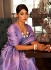 Lilac Satin Silk Party Wear Kanchivaram Saree SAMBHAVISILK 152005