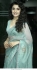 Tollywood Krithi Shetty Inspired Sea Green Pure Organza silk saree