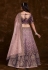 Purple art silk a line lehenga choli 75018