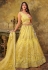 Yellow net circular lehenga choli 6005