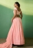 Light pink georgette lehenga choli for women 85005