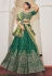 Green viscose lehenga choli for wedding 179718