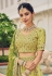 Light green viscose wedding lehenga choli 179726