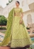 Light green viscose wedding lehenga choli 179726