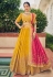 Mustard viscose lehenga choli for wedding 179727