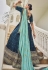 Navy blue viscose lehenga choli for wedding 179721