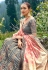 Grey silk circular lehenga choli for wedding 6504