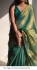 Bollywood Model Golden Pastel green tissue silk wedding saree