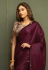 Maroon konark silk designer saree with blouse SV216