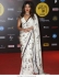 Bollywood Priyanka chopra inspired digital print white satin saree