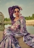 Digital Print satin saree in Purple color 1402