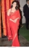 Bollywood Alia Bhatt Inspired mirror blooming georgette saree in red
