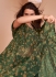 Bottle satin readymade dhoti set cape suit 5351