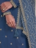 Prachi Deasi silk pakistani suit in Blue colour 68731