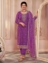 Prachi Deasi silk pakistani suit in Purple colour 68732