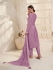 Prachi Deasi chinon pakistani suit in Lavender colour 68466