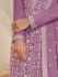 Prachi Deasi chinon pakistani suit in Lavender colour 68466