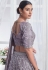 Light purple chiffon lehenga choli 11015