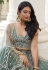 Camo green net circular lehenga choli 2136