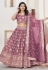 Light purple jacquard lehenga choli 1012
