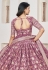 Light purple jacquard lehenga choli 1012