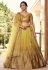 Mustard chinon lehenga choli ACY5528