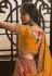 Yellow banarasi silk circular lehenga choli 10283