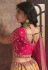 Beige banarasi silk wedding lehenga choli 10282