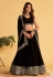 Black georgette lehenga choli ACY4076
