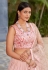 Pink georgette lehenga choli ACY4071