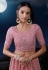 Pink soft net lehenga choli 90002